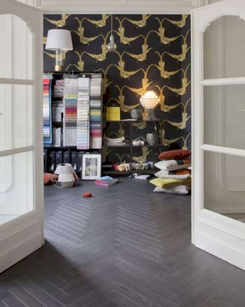 Berry Alloc Chateau Charme Black Balıksırtı Laminat Parke